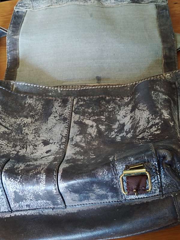 Vintage Brando leather shoulder handbag
