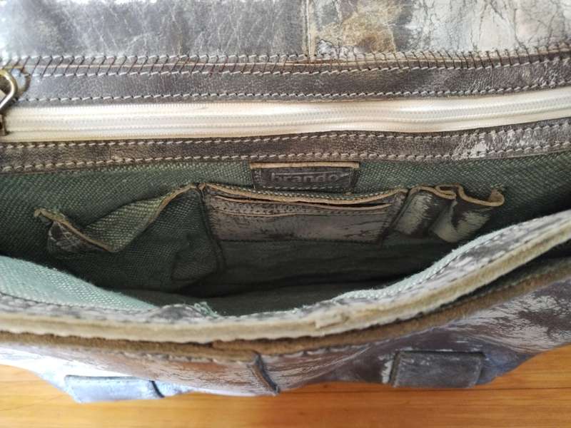 Vintage Brando leather shoulder handbag