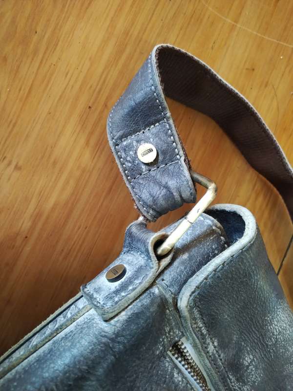 Vintage Brando leather shoulder handbag