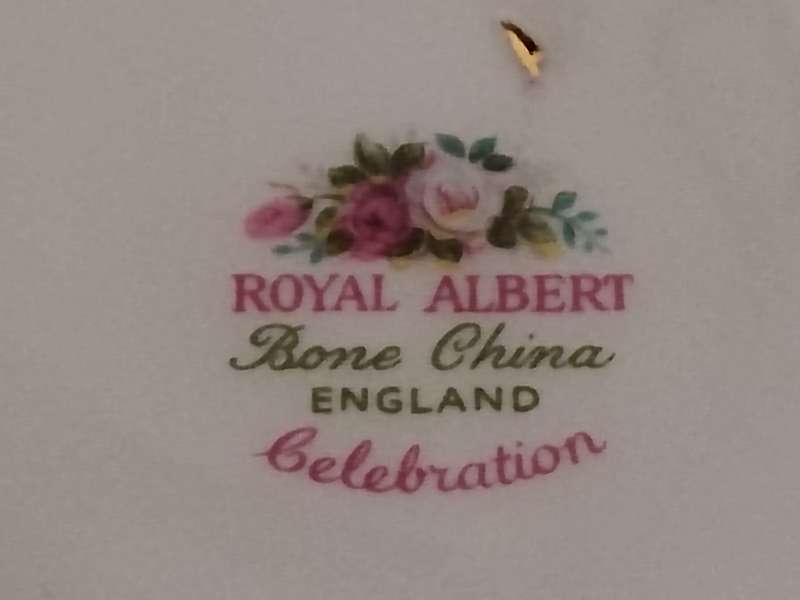 Royal Albert Celebration: Side plate