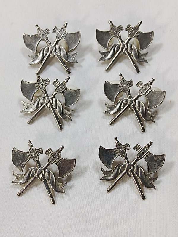 French Fire Fighters Badges