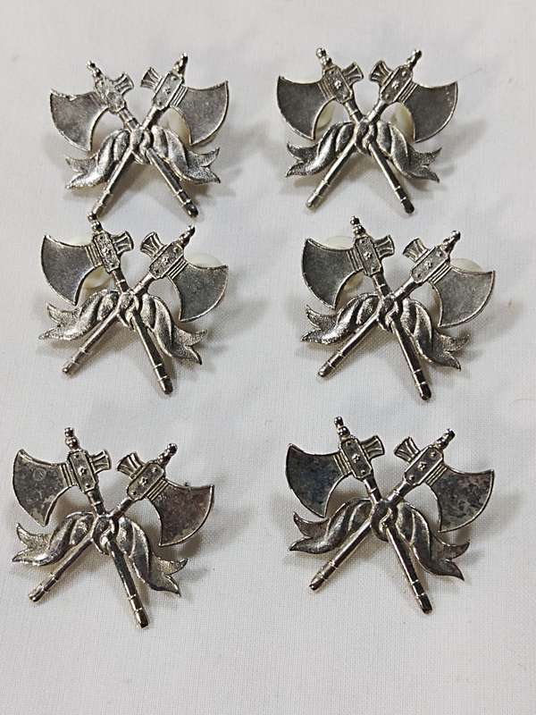 French Fire Fighters Badges