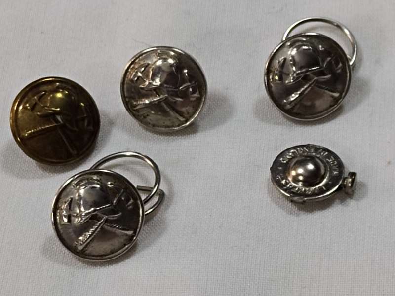 British Fire Service buttons