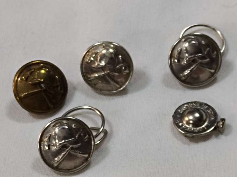British Fire Service buttons