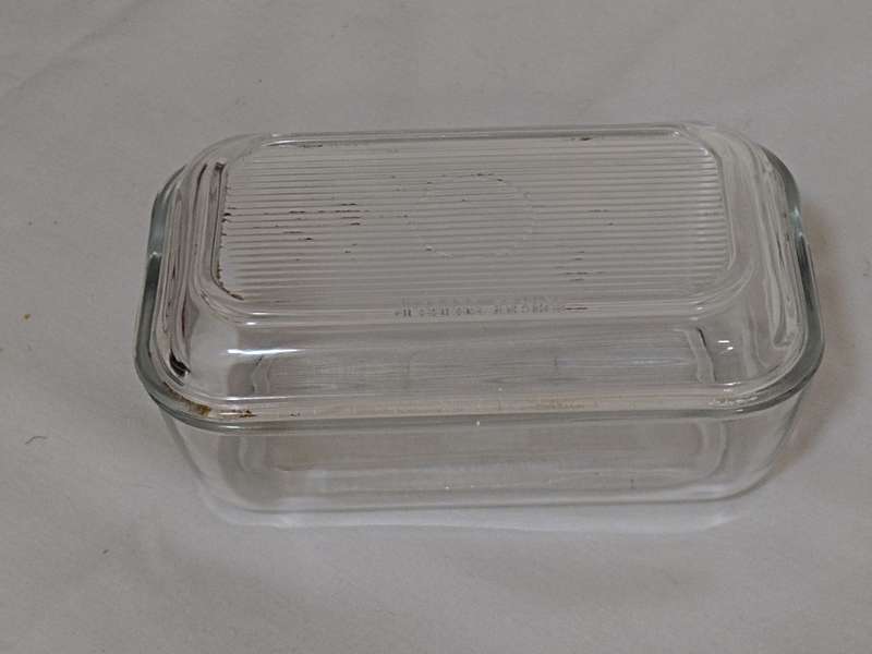 Arcaroc France Butter dish