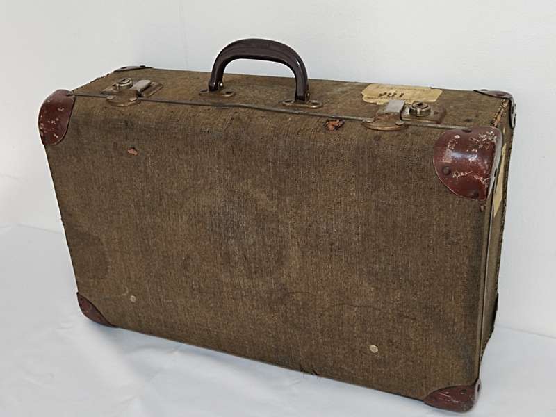 Vintage Suitcase with SAR labels