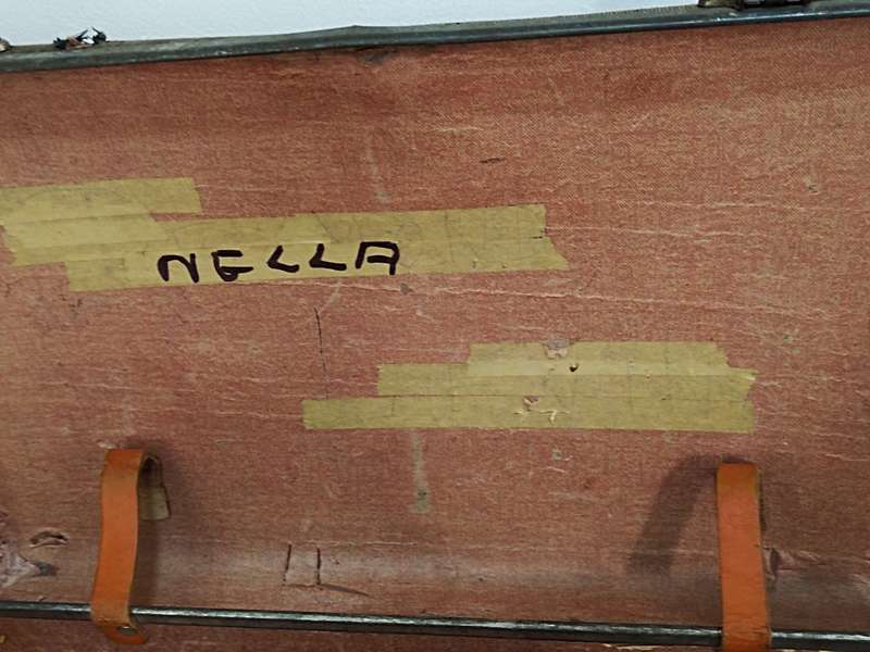 Vintage Suitcase with SAR labels