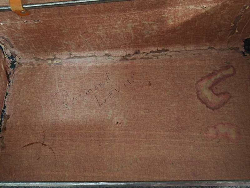 Vintage Suitcase with SAR labels