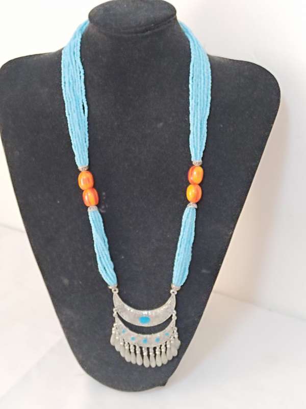 Beaded Tribal Necklace