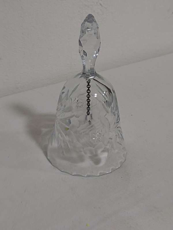 Vintage Crystal dinner bell
