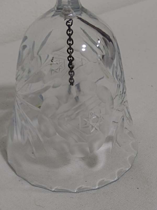 Vintage Crystal dinner bell