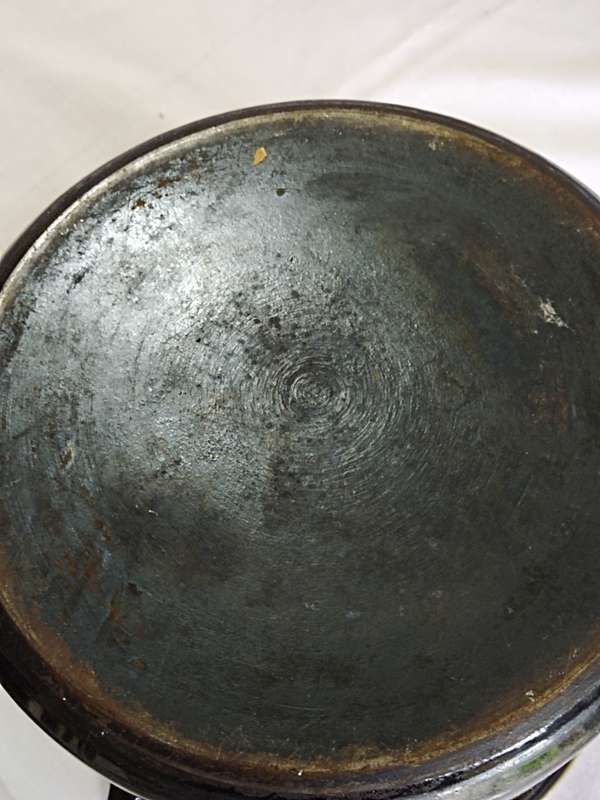 Black Enamel Pot