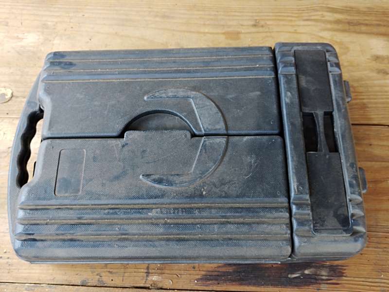 Set of tools in original case