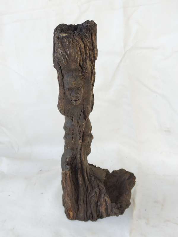 Carved wooden piece