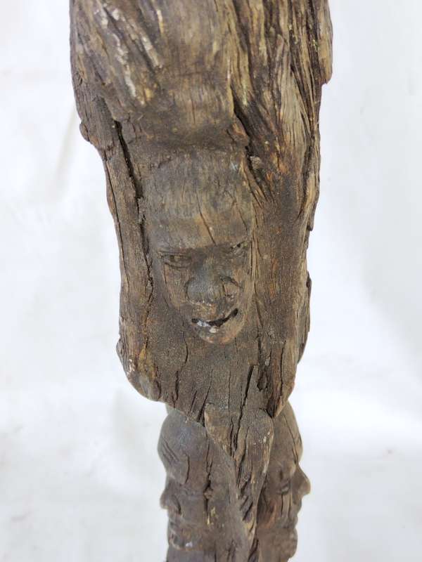 Carved wooden piece