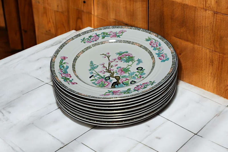 New Hall Hanley, Staffordshire England Dinner Plates