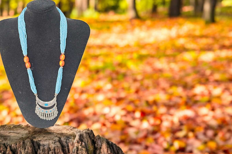 Beaded Tribal Necklace
