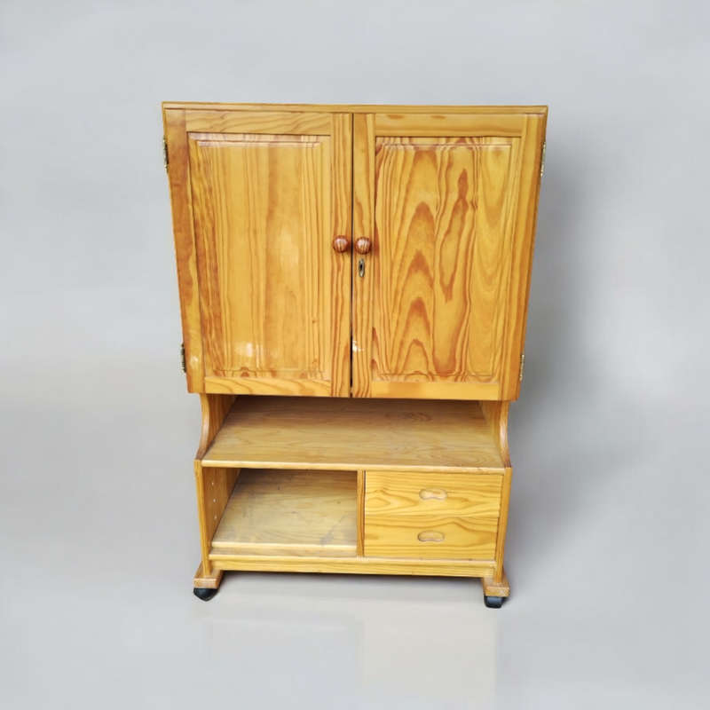 Vintage pine cupboard