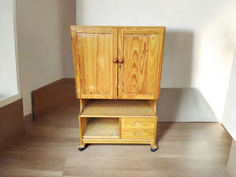 Vintage pine cupboard