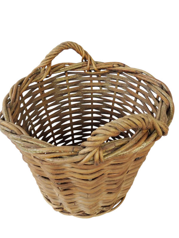 Vintage Woven basket with 2 handles
