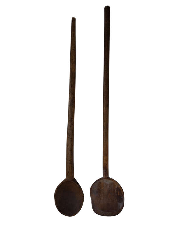 Two African (Zulu) spoons