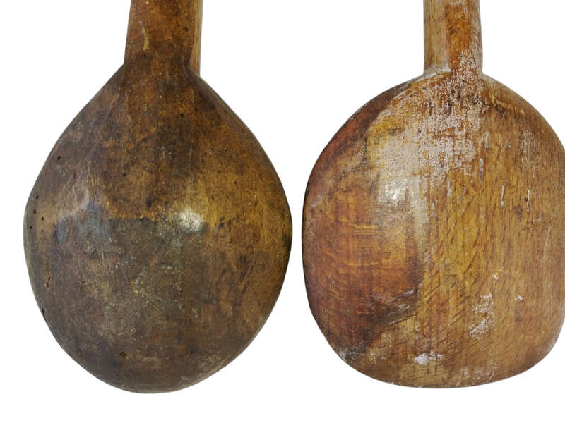 Two African (Zulu) spoons