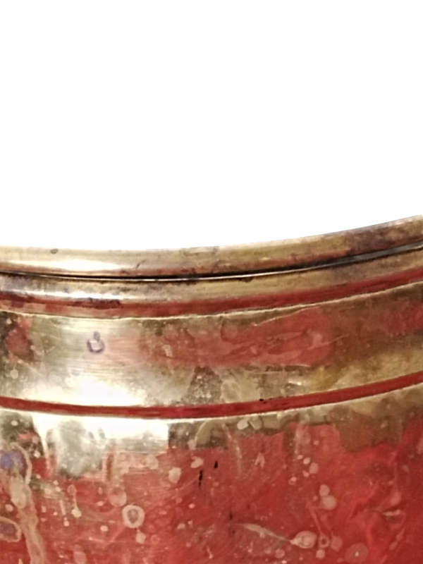 Large Brass planter