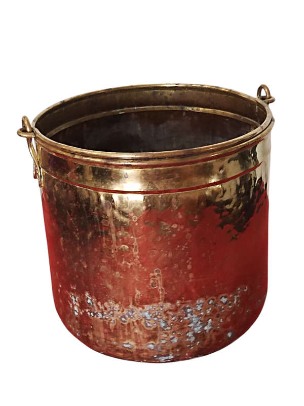 Large Brass planter