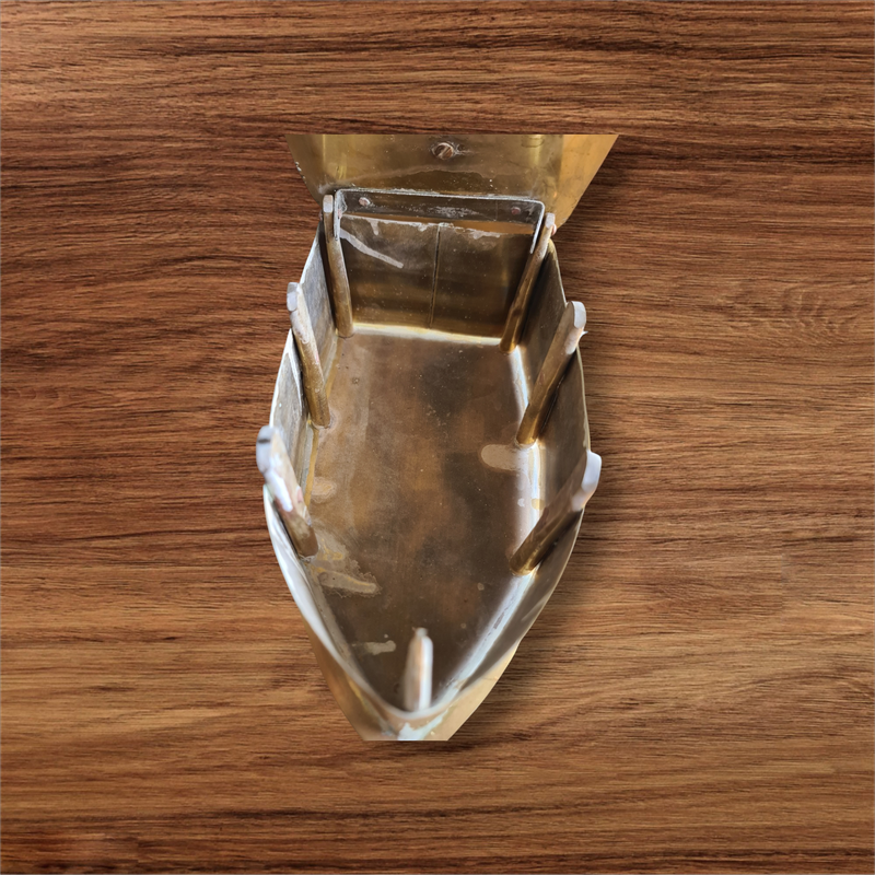 Brass coal iron: Only for display
