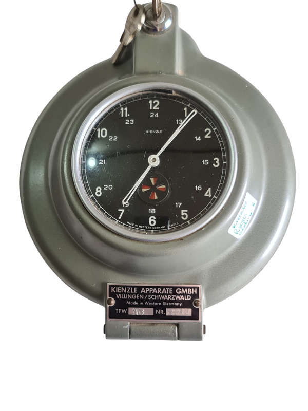 Vintage West German Kienzle Apparate GMBH Car and PlaneTachometer.