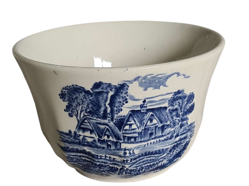 Ridgeway Ironstone Staffordshire England Meadowsweet sugar bowl