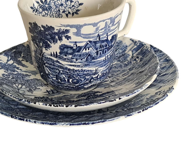 Ridgeway Ironstone Staffordshire England Trio