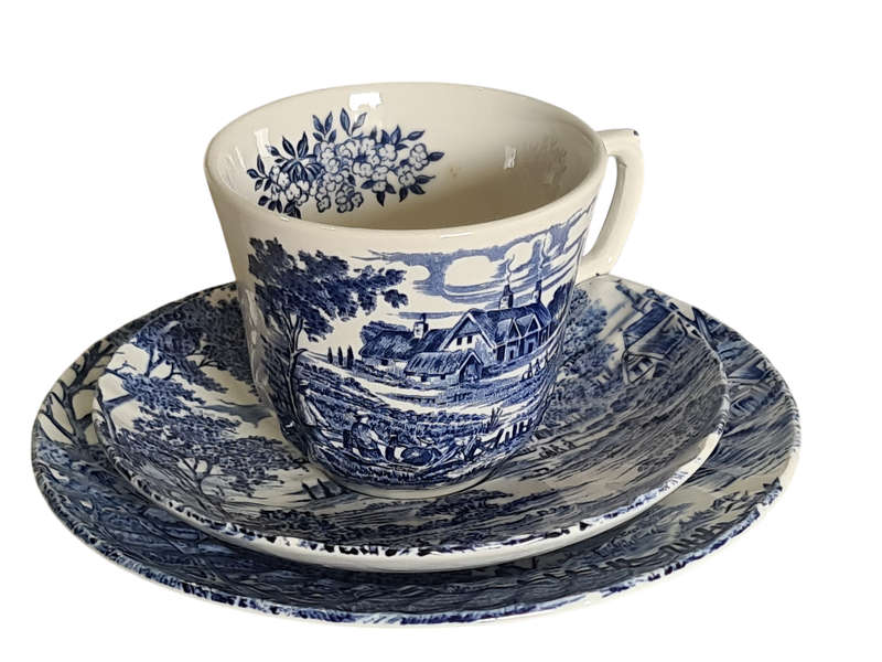Ridgeway Ironstone Staffordshire England Trio