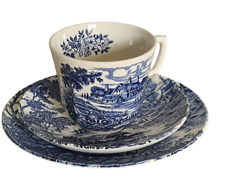 Ridgeway Ironstone Staffordshire England Trio