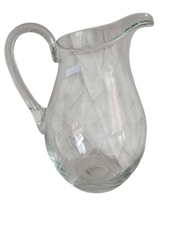Vintage Crystal Limonade Jug