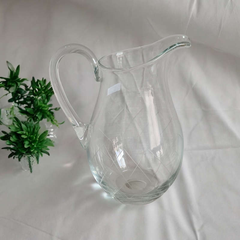 Vintage Crystal Limonade Jug