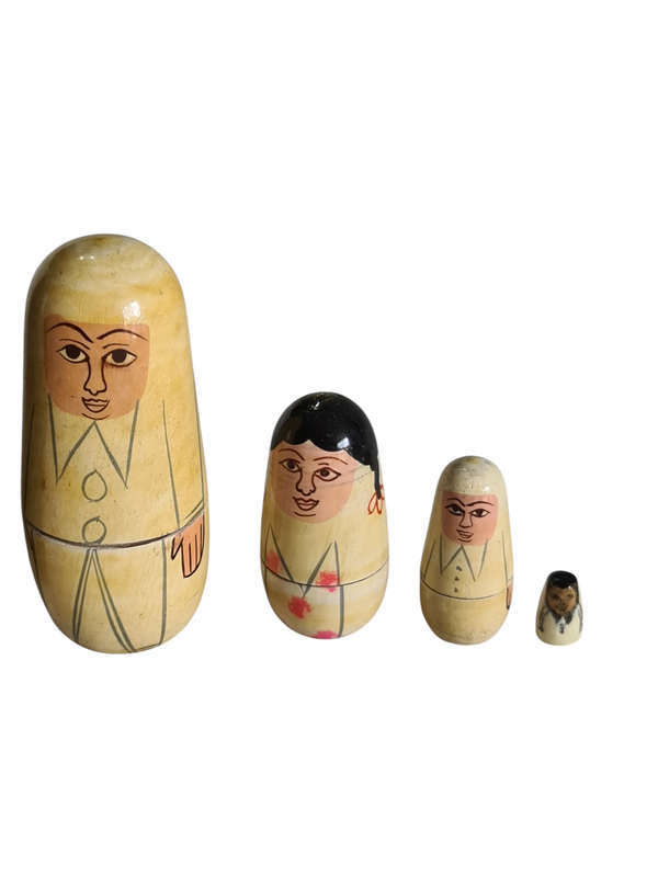 X6 Piece Russian Arabian Dolls