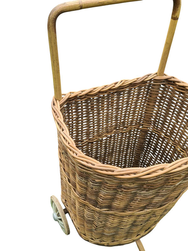 Vintage Wicked shopping cart