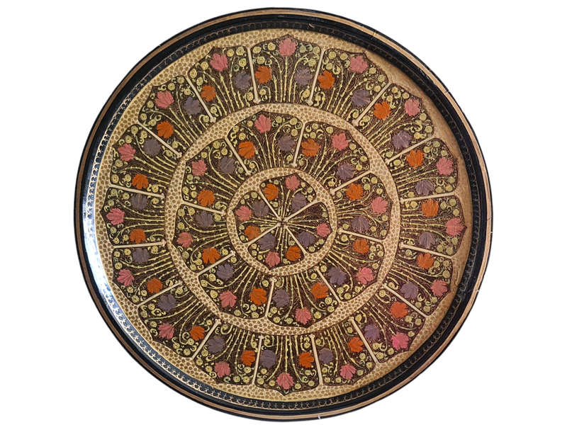 Vintage Paper Mache tray. For decor only
