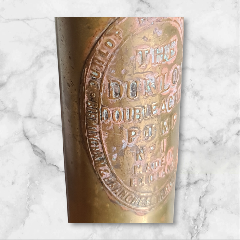 Dunlop Double action no 1 Brass pump