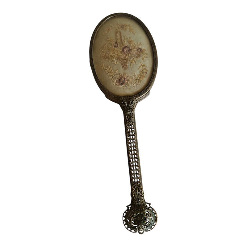 Vintage hand mirror