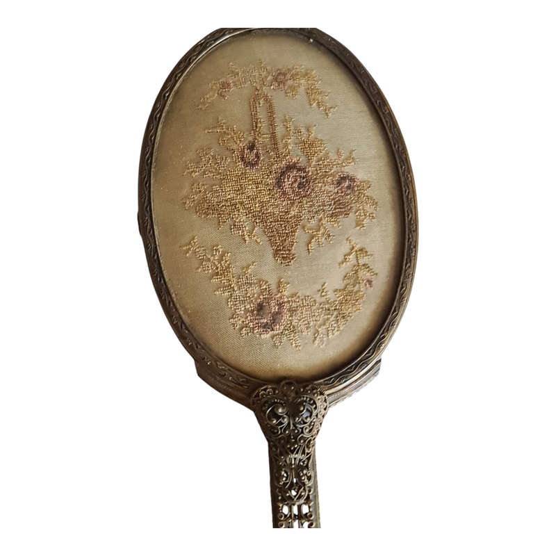 Vintage hand mirror