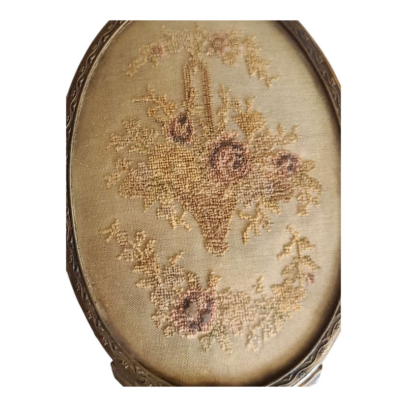 Vintage hand mirror