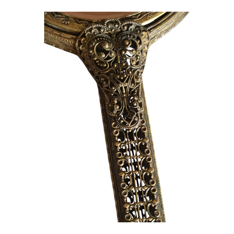 Vintage hand mirror