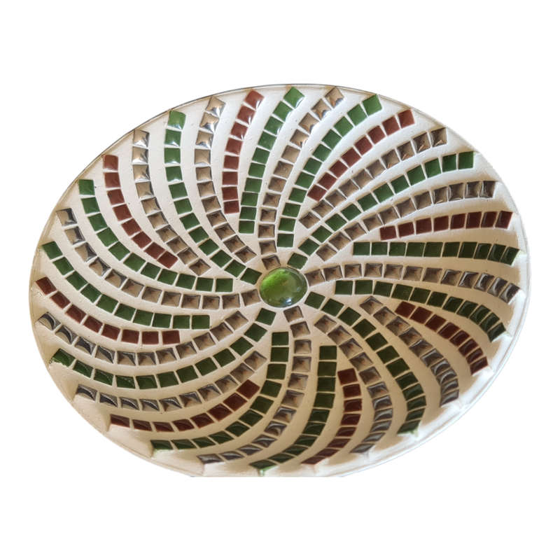 Mosaic Bowl and plant holder