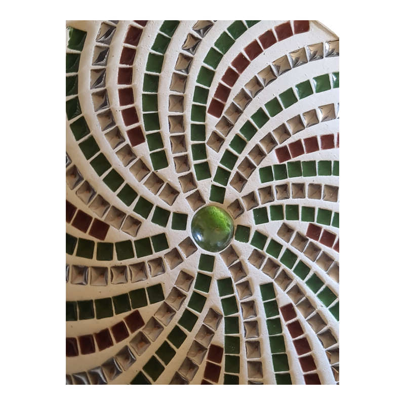 Mosaic Bowl and plant holder