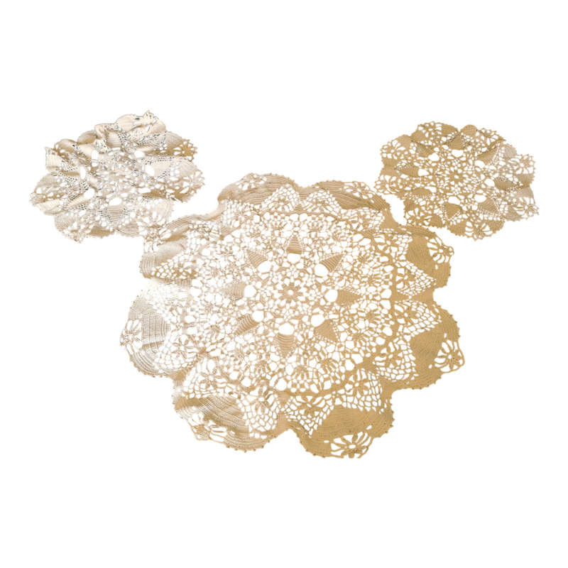 Set x3 Doilies