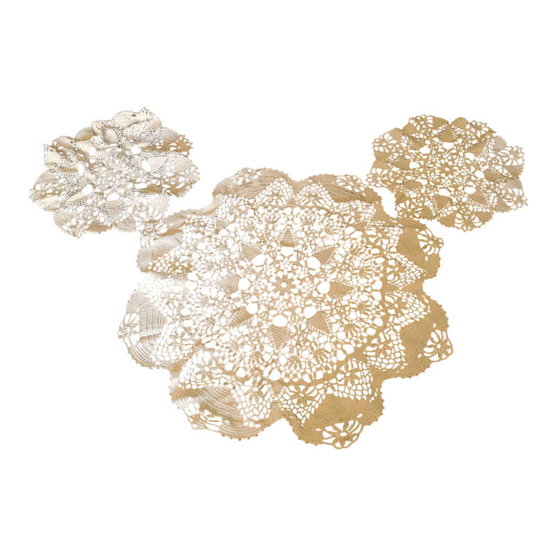 Set x3 Doilies