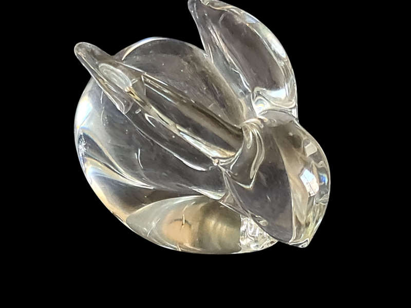 Glass Rabit paperweight