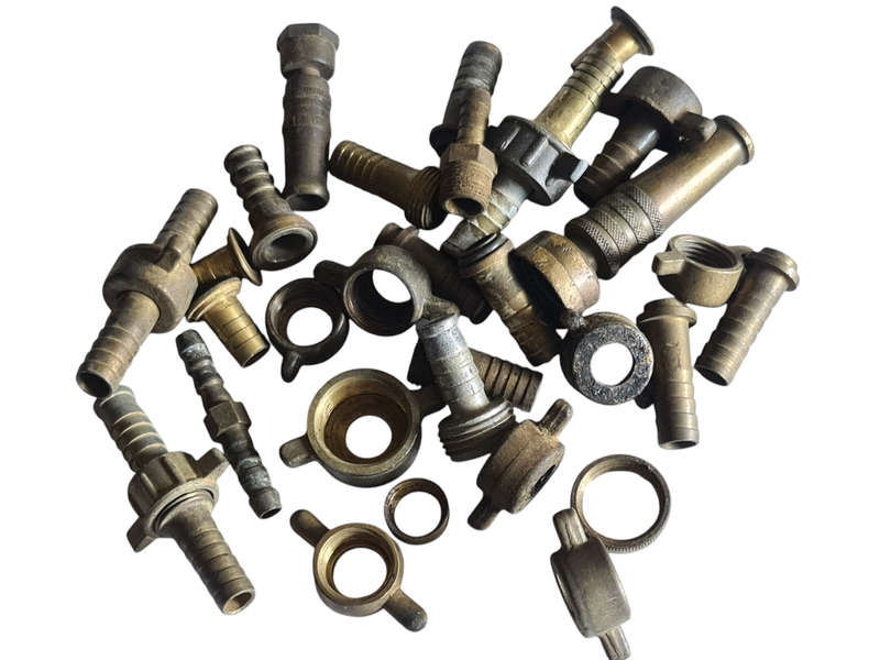 Vintage Brass hose pipe connections